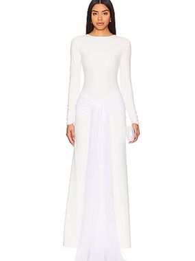 Port De Bras Gala Dress Size M in Chantilly Revolve